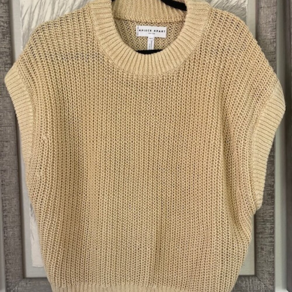 Apiece Apart OliviaLinen Vest Size XS/S